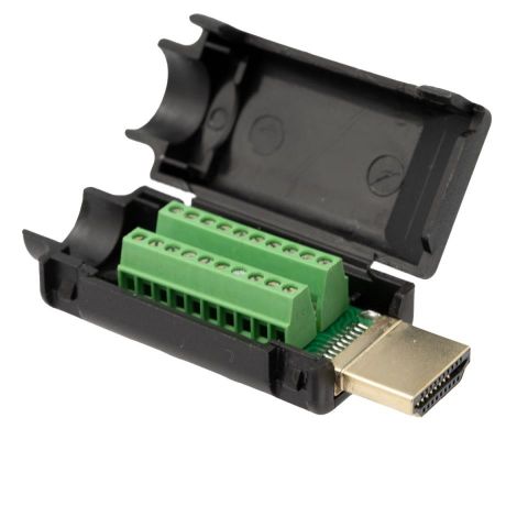 CONNECTOR HDMI AMB TERMINALS