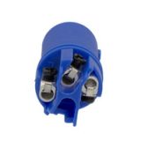 CONNECTOR MASCLE POWERCON ENTRADA BLAU 20A