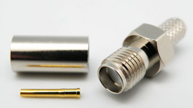 CONNECTOR SMA FEMELLA AEREA CRIMPAR RG58