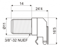 CONNECTOR F FEMELLA XASSÍS CI PCB