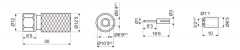 CONNECTOR F MASCLE A ROSCA 12.5mm