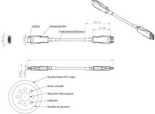 CONNEXIÓ HDMI FIBRA ÒPTICA 20MTS 4K