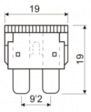 FUSIBLE COTXE 7.5A