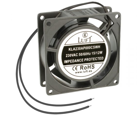 VENTILADOR 80x80x15 12DC